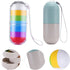 OFFIGAM 2 7 Pcs Weekly Day Pill Organizer Case with Sealed Compartments Portable Daily Pill Storage Box for Travel