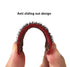 Leather Ponytail Holder, Handmade Leather Hair Ties, Braid Holder, Long Hair Accessories, Crazy Horse Leather (1pc)
