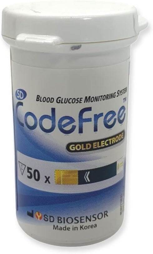 SD Biosensor 100 Strips for Codefree Blood Glucose Monitor/Testing Kit, Yes - I Have Diabetes