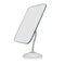 YEAKE Adjustable Flexible Gooseneck Makeup Mirror, 360° Rotation Folding Portable Desk Vanity Mirror with Stand