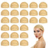 Stocking Wig Cap for Women, Stretchy Nylon Hair Cap for Wig, Beige, 24 PCS
