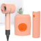 Protective Silicone Cover for Hair Dryer, Travel Protective Case Cover (Coral Orange)