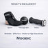 NOOBIC Plantar Fasciitis Night Splint, Foot Roller & Lacrosse Ball for Tension Relief, Foot Pain Relief Heel Spur, Arch