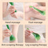 Much Hotter 3pcs Head Massager Comb, Gua Sha Facial Massage Tools Five Claw Facial Scrapper Scalp Massage Comb Scraping