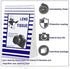500 Pieces Lens Cleaning Paper Tissue with 2 Double Sided Cleaning Cloth for Cameras, Screens, Glasses