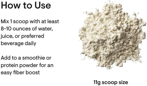 THORNE FiberMend, Prebiotic Fiber Powder for Regularity and Balanced GI Flora, 11.6 Oz
