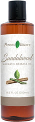 Sandalwood Massage Oil, Made with Jojoba, Vitamin E and Pure Sandalwood Essential