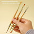 5PCS Dotting Pens and 3PCS Nail Painting Brushes, Double Ended Nail Brushes and Dotting Tool Kit, Nail Art Design Tools