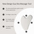 Yeamon Face Massager - Metal Face Roller Gua Sha Massage Tool for Skin Care, Facial Roller for Women