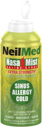 NeilMed NasaMist Hypertonic Extra Strength Saline Spray, Green, 4.5 fl oz