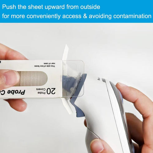 500pcs Probe Covers for Thermometer, Ear Thermometer Refill Caps for Braun and Other Digital Thermometers