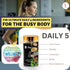 Daily 5 with All Purposes Antioxidants Dietary Supplement | The Pharmacist's Formulation Mushroom Complex