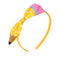 ZEYER Back to School Headbands, Cute Yellow Pencil Headbands for Girls Women Non Slip Hair Accessories