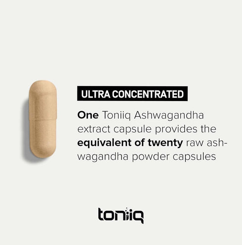 Ashwagandha - Ultra High Potency 20:1 Extract with 10% Withanolides - Highly Concentrated - 90 Capsules