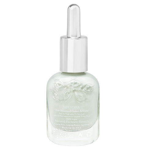 Nailtopia Plant-Based Chip Free Nail Lacquer - Non Toxic, Long-Lasting Polish, So Fresh, So Clean (White) - 0.41oz