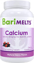 BariMelts Calcium Citrate with Vitamin D3 and Magnesium, 120 Smooth-Dissolving Tablets, 1 Month Supply