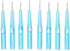 60Pcs Push-Pull Interdental Brush 0.7 MM Dental Toothpick Cleaners for Oral Care
