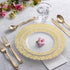 Stock Your Home 125 Disposable Heavy Duty Plastic Knives, Fancy Gold Plastic Silverware