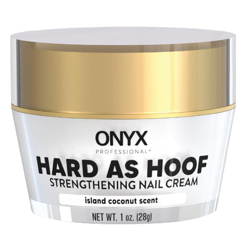Onyx Professional Hard as Hoof Nail Strengthening Cream, Coconut Scent, 1 oz