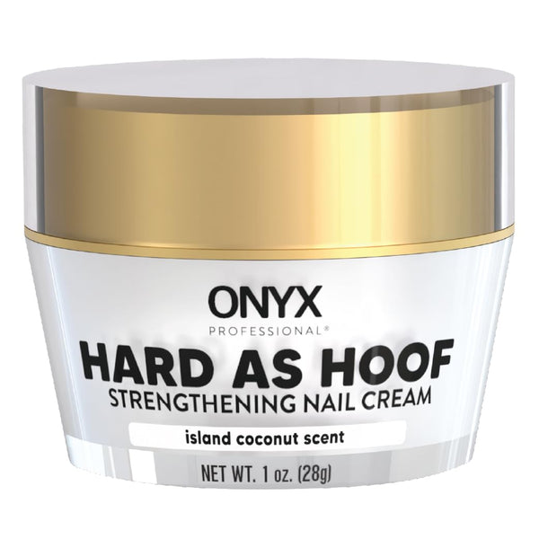 Onyx Professional Hard as Hoof Nail Strengthening Cream, Coconut Scent, 1 oz