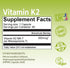 NutriZing K2 Vitamin Supplement MK-7 - High Strength 600mcg - 90 Vegan Capsules - Supports Bone & Arterial Health - 3