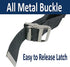 MB-2910 55 inch Patient Lift Transfer Gait Belt with Leg Straps & Quick Release Metal Buckle, Medical Nursing Safety