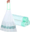 4 Gallon Small Trash Bags - 45 Count Thickened Drawstring Faint Scented White Mini Garbage Bags