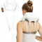 Jdfdexc 4D Deep Cordless Tissue Kneading Neck Massage with Heating Function, Shiatsu and