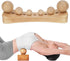 Ozgkee Psoas Muscle Release Tool Wooden Body Massage Tool Trigger Point Wood Massager