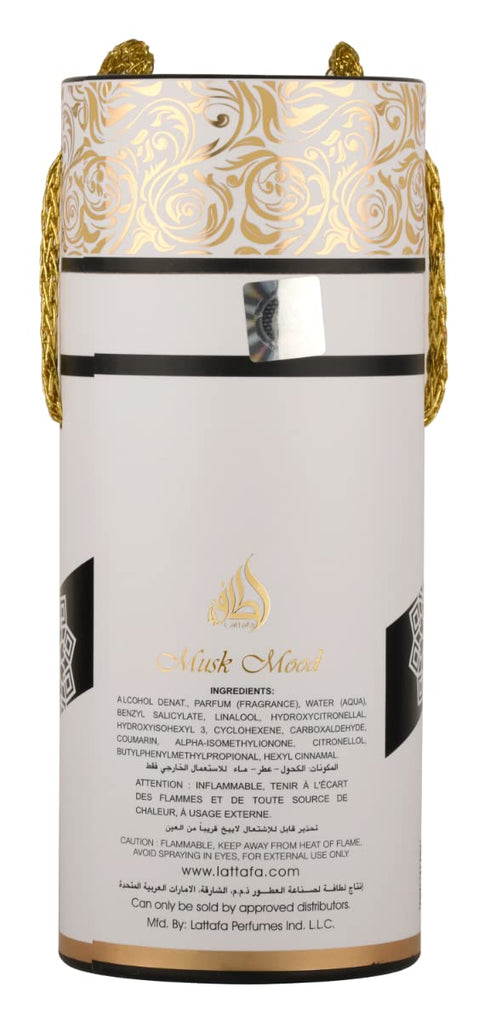 Lattafa Musk Mood Eau de Parfum Spray 3.4 Ounce for Unisex