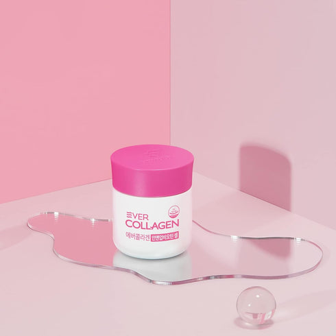 Ever Collagen in&UP Biotin Cell, Low Molecular Marine Fish Collagen Peptides Tablets with Vitamin Supplements