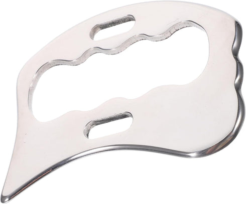 Massage Scraper Tool Portable Stainless Steel Guasha Board for Body Scraping for Muscle Relaxation and Deep Tissue