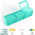 BUG HULL Weekly Pill Organizer 3X a Day, Daily 7 Day Travel Pill Case Container for Vitamins and Supplements