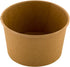 Coppetta 12-Ounce Dessert Cups, 50 Disposable Ice Cream Cups, Kraft Paper Bowls for Hot and Cold Foods