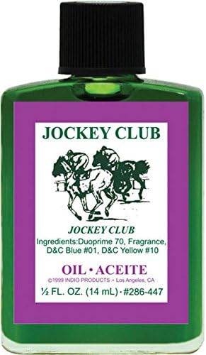 Indio Products Spiritual Anointing Oil - Jockey Club 1/2oz (1 Pack)