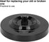 Shaver Charging Stand, Universal Electric Shaver Charger, Round Shape Deep Design, Black Men Electric Shaver Base