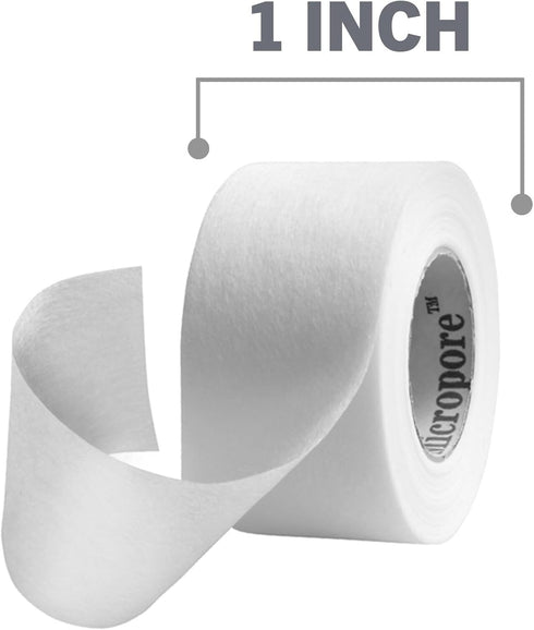 Nexcare Gentle Paper Tape Dispenser, Medical Paper Tape, 1 in x 10 Yds, 1 Dispenser