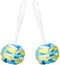 COMPAC HOME Dish Wand Plus - Cello, Foam & Scour Sponge Petals Brush for Cleaning Dishes, Pots, 2 Count