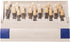 29 Colors Teeth Whitening Shade Chart, Individually Removable Tooth Bleaching Comparison
