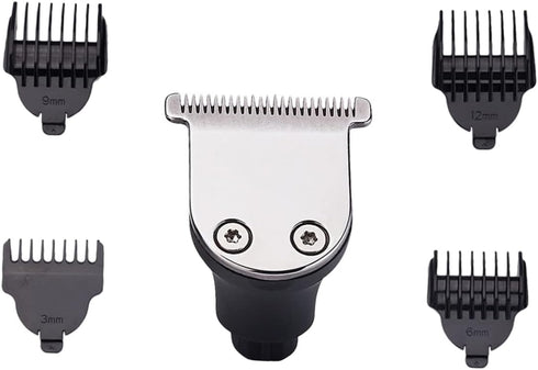 LALAFINA 2pcs Electric Beard Trimmer - Cordless Beard Trimmer for Men with Accessories for Mustache and Dog Clipper