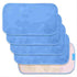 KEEPOW Microfiber Mop Cloth Refills - Compatible with MR.SIGA Professional Mop, Pack of 5