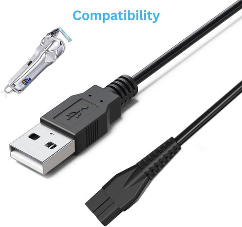 Replacement Charger for Limural Hair Clippers, Trimmer Charger Cord Compatible with Limural Electric Shavers for Men