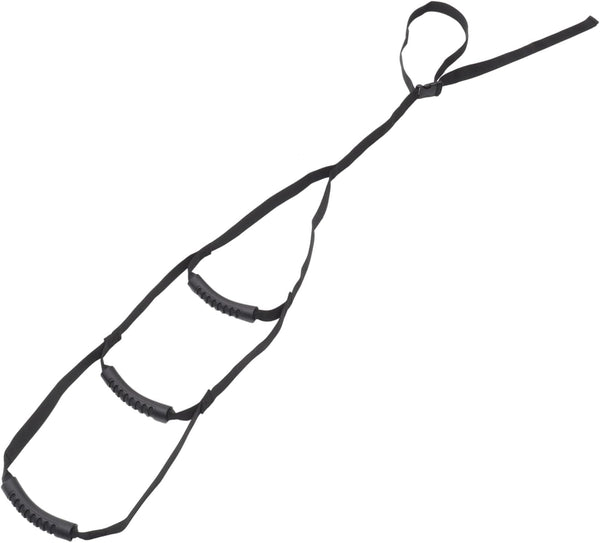 HAKIDZEL Elder Pull Up Strap Adjustable Bed Ladder for Seniors Non Slip Grip