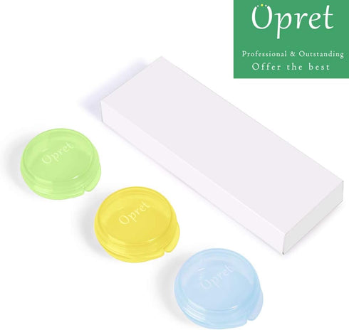 Opret Small Pill Box (3 Pcs), Portable Cute Pill Case for Travel, Medicine Storage Container