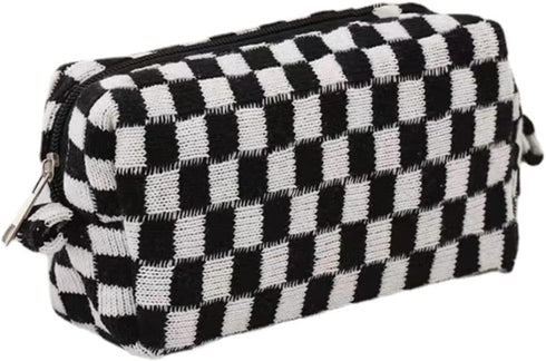 XPONNI Small Cute Makeup Bag, Y2K Accessories Aesthetic Cosmetic Bag for Purse