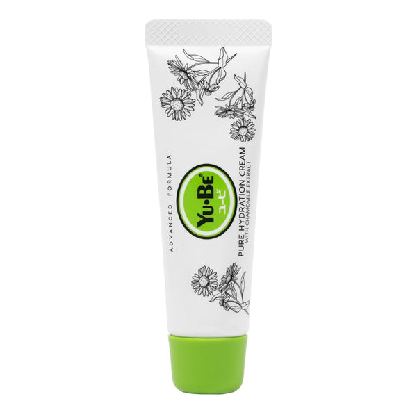 Yu-Be Advanced Formula Pure Hydration Cream, Daily Oil & Fragrance Free Moisturizer for Sensitive Skin