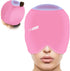Comfitech Head Ice Wrap, Cold Cap Cooling Gel Hat for Head (Pink)