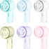 Toothbrush Covers Caps for Oral B Replacement Heads, Fits iO Series Toothbrush Heads Protector