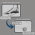 Set 2 Plantar Fasciitis Foot Massage Ball for Pain Relief - Firm & Spikey of - Spiky Reflexology, Neck, Trigger Point