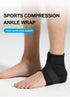 SUJAYU Pack 1 Ankle Brace Elastic Supports for Men Women, Ankle Strap Ankle Support for Men Ankle Compression Sleeve